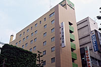 Hotel facade.