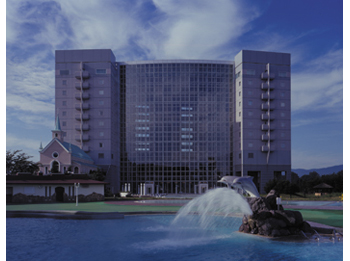 Hotel facade.