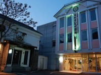 Hotel facade.