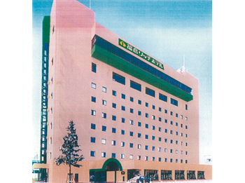 Hotel facade.