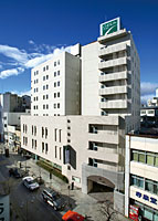 Hotel facade.