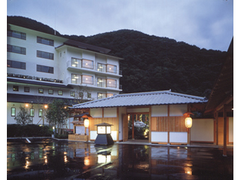 Hotel facade.