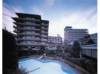 Hotel facade.