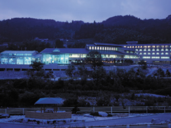 Hotel facade.