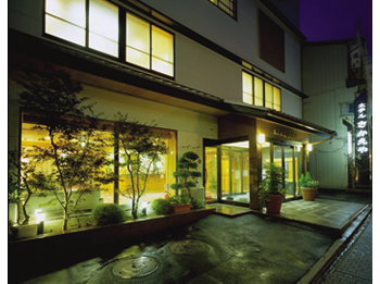 Hotel facade.
