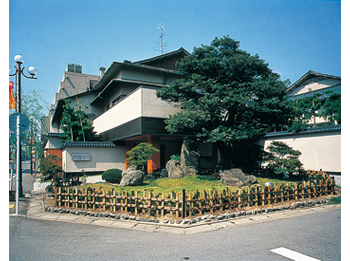 Hotel facade.