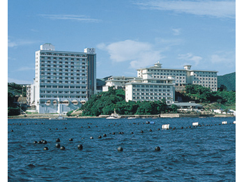 Hotel facade.