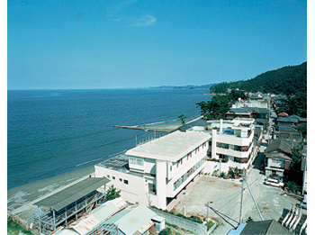 Hotel facade.