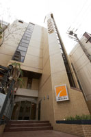 Hotel facade.