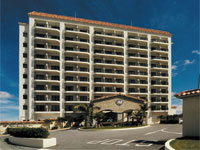 Hotel facade.